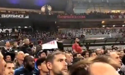 FRANSA TRİBÜNÜNDEKİ “KÜRT KATLİAMINI DURDURUN” PANKARTINA UEFA SESSİZ KALDI!.