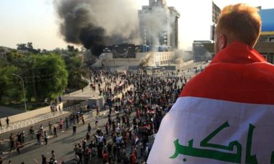 IRAK’TA KAOS TIRMANMAYA DEVAM EDİYOR!. SOKAĞA ÇIKMA YASAĞI İLAN EDİLDİ!.