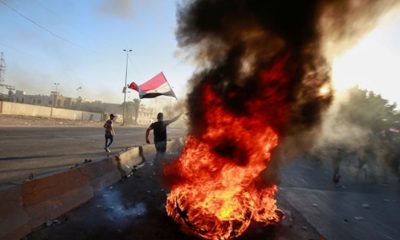 IRAK’TAKİ GÖSTERİLER ÇIĞRINDAN ÇIKTI!. 104 ÖLÜ, 6 BİN 107 YARALI!.