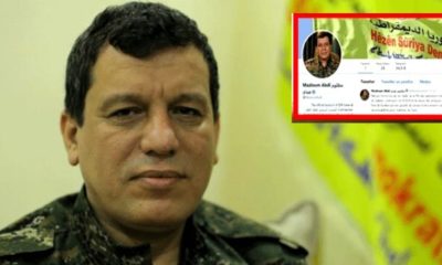 TWİTTER’DEN KIRMIZI BÜLTENLE ARANAN TERÖRSİT MAZLUM KOBANİ’YE MAVİ TIK SKANDALI!.