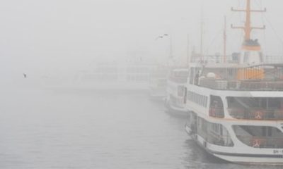 SON DAKİKA: YOĞUN SİS NEDENİYLE İSTANBUL’DA BAZI VAPUR SEFERLERİ İPTAL EDİLDİ!.