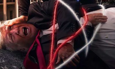 DÜNYA BU OLAYI KONUŞUYOR!. TRUMP’I YERE YATIRIP ELİNİ KOLUNU BAĞLADILAR!..