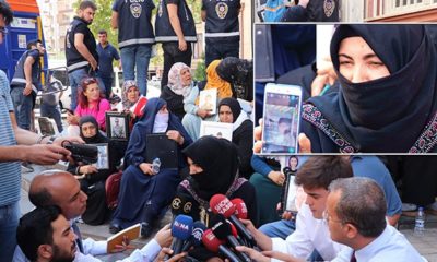 HDP DİYARBAKIR İL BİNASIN ÖNÜNDEKİ EVLAT NÖBETİNDE GERGİNLİK!. “SAVAŞ ÇIKSA İKİ EVLADIM BİRBİRİNİ ÖLDÜRECEK!”