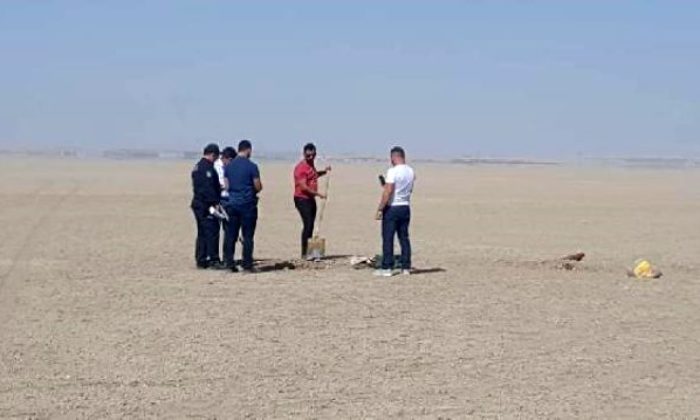 KAN DONDURAN OLAY: TOPRAĞA GÖMÜLÜ ERKEK CESEDİ BULUNDU!.