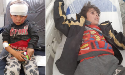 PKK/YPG’Lİ TERÖRİSTLER HAVANLARLA OKULU VURDU!.