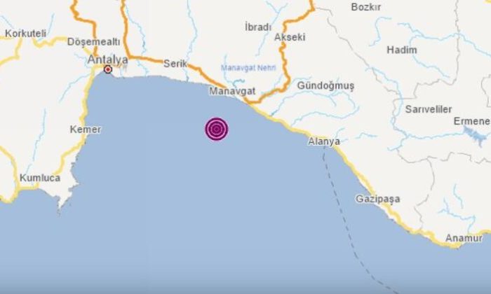 SON DAKİKA: ANTALYA’DA DEPREM!.