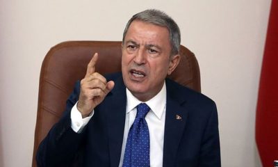 SON DAKİKA: “HULUSİ AKAR’DAN KKTC BAYRAĞININ YAKILMASINA SERT TEPKİ!.”