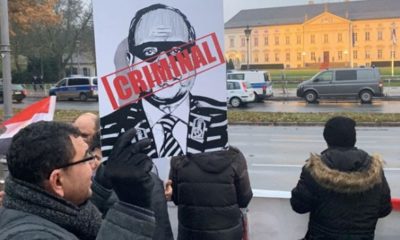 ALMANYA’DA “SİSİ” PROTESTOSU!.