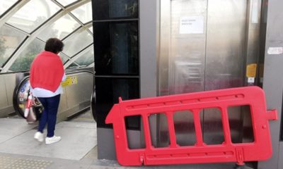 METROBÜS DURAĞINDA BOZUK ASANSÖR EZİYETİ!.
