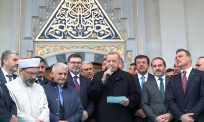 BAŞKAN ERDOĞAN BİLAL SAYGILI CAMİİ VE KÜLLİYESİ’NİN AÇILIŞINI YAPTI!.