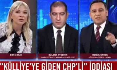 CANLI YAYINDA “KUMPAS” GERGİNLİĞİ…