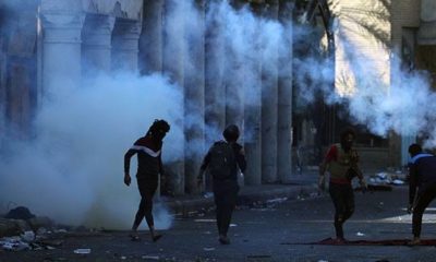 BAĞDAT’TA DEPOLAR ATEŞE VERİLDİ!.