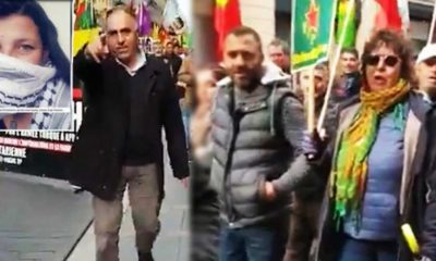 TERÖR ÖRGÜTÜ PKK YANDAŞLARININ EYLEMİNE TEPKİ GÖSTEREN FRANSIZ KADINDAN TÜRKİYE’YE MESAJ!.