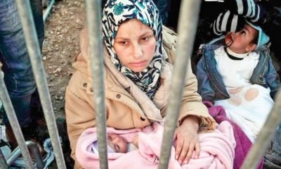 YUNANİSTAN MORİA MÜLTECİ KAMPINDA BİR BEBEK SUSUZLUKTAN ÖLDÜ!.