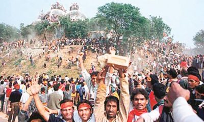 AŞIRI MİLLİYETÇİ HİNDULARIN YIKTIĞI CAMİNİN YERİNE TAPINAK YAPILACAK!.