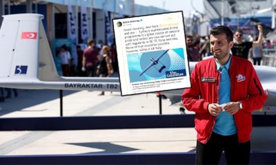 SELÇUK BAYRAKTAR’DAN İNGİLİZ GAZETECİYE YERLİ VE MİLLİ CEVAP!. “SİZDEN ALMADIK KENDİMİZ ÜRETTİK!.”