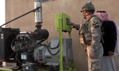 RASULAYN’DA ELEKTRİKSİZ KÖYE JENERATÖR!.