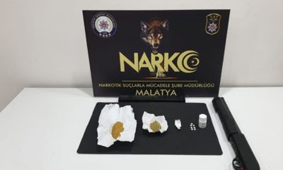 NARKOTİKTEN EŞ ZAMANLI OPERASYON: MALATYA’DA 5 KİŞİ TUTUKLANDI!.