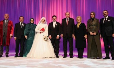 ERDOĞAN NİKAH ŞAHİDİ OLDU!.