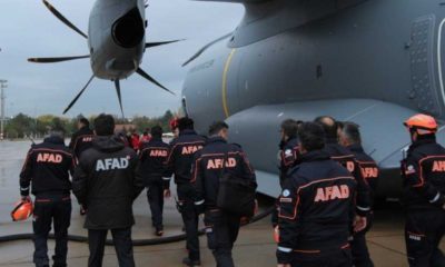 ARNAVUTLUK İÇİN YARDIM UÇAKLARI YOLA ÇIKTI!.