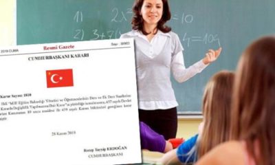 Öğretmenlere ek ders ücreti müjdesi!.