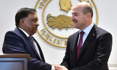 SÜLEYMAN SOYLU BANGLEDEŞLİ MEVKİDAŞINI AĞIRLADI!.