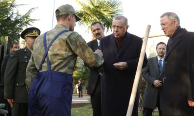 Erdoğan’dan tezkeresine 10 gün kalan askere hediye…