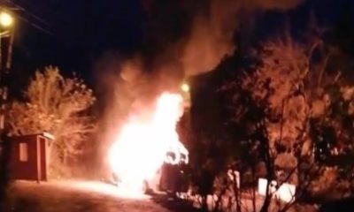 Alev Topuna Döndü!. 12 Öğrenci Ölümden Son Anda Kurtarıldı!.
