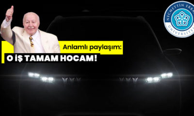 Necmettin Erbakan Üniversitesi’nden: “O iş tamam hocam…”
