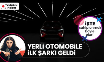 Murat Kekilli’den yerli otomobil için şarkı… (video haber)