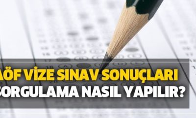 Sonuçlar açıklandı! AÖF vize sınav sonuçlarını sorgulama nasıl yapılır?.