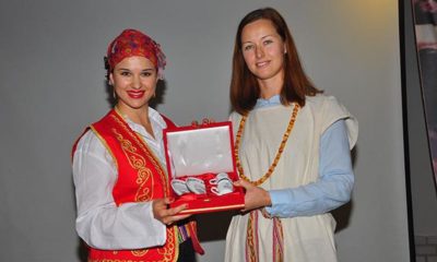 En iyi Türk kahvesini Litvanyalı gelin Egle Gök pişirdi!.