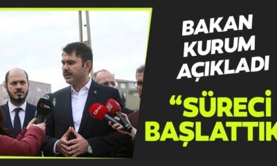 Murat Kurum: “65 bin konutun kentsel dönüşüm sürecini başlattık!.”