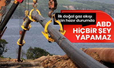 TürkAkım boru hattı gaz akışına hazır…