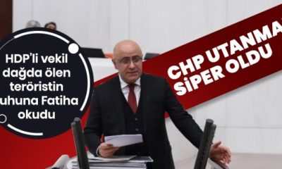 HDP’li vekilin teröristin ruhuna “FATİHA” okumasına CHP’den destek geldi!. (Videolu Haber)