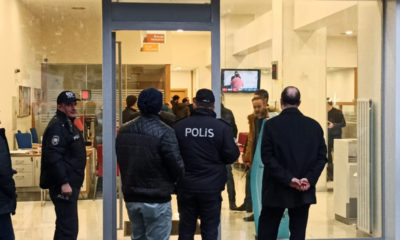 Bursa’da büyük panik!. Bankayı soydu, bomba bırakıp kaçtı!.