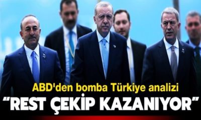Amerika’dan itiraf: “Türkiye rest çekip kazanıyor!.”