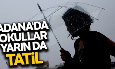 Adana’da yarın okullar tatil edildi!.