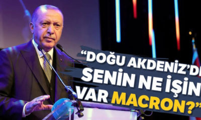 Erdoğan’dan Macron’a: “Akdeniz’de işin ne?.”