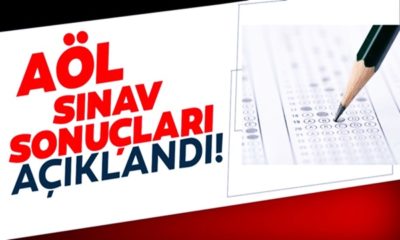 AÖL sınav sonuçları MEB tarafından açıklandı!.