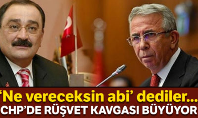 CHP’de rüşvet kavgası büyüyor!