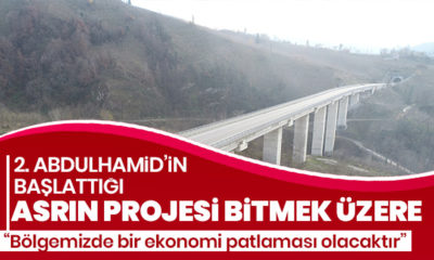 Sultan II. Abdülhamid Han döneminde çizilen proje neredeyse bitti!.