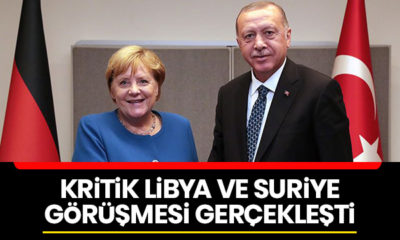 Erdoğan, Almanya Başbakanı Merkel ile telefon görüşmesi gerçekleştirdi!.