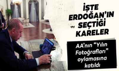 Başkan Erdoğan, AA’nın “Yılın Fotoğrafları” oylamasına katıldı!.