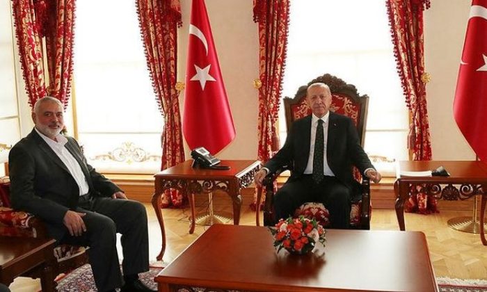 Başkan Erdoğan Heniye ile görüştü!.