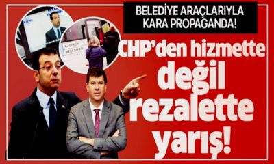 CHP’li Kadıköy Belediyesi’nden kara propaganda rezaleti…