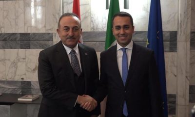 Çavuşoğlu İtalyan mevkidaşı ile görüştü!.