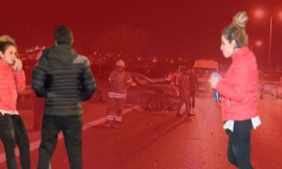 Makas atarak ilerleyen “Kadın Trafik Magandası” otoyolu birbirine kattı!.