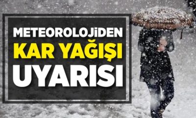 Meteoroloji uyardı!. “Tedbirinizi alın, yoğun kar yağışı geliyor!.”
