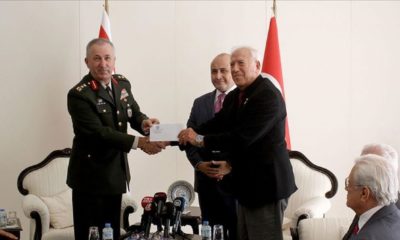 KKTC’li Mücahitlerden Barış Pınarı Harekatı’na destek…